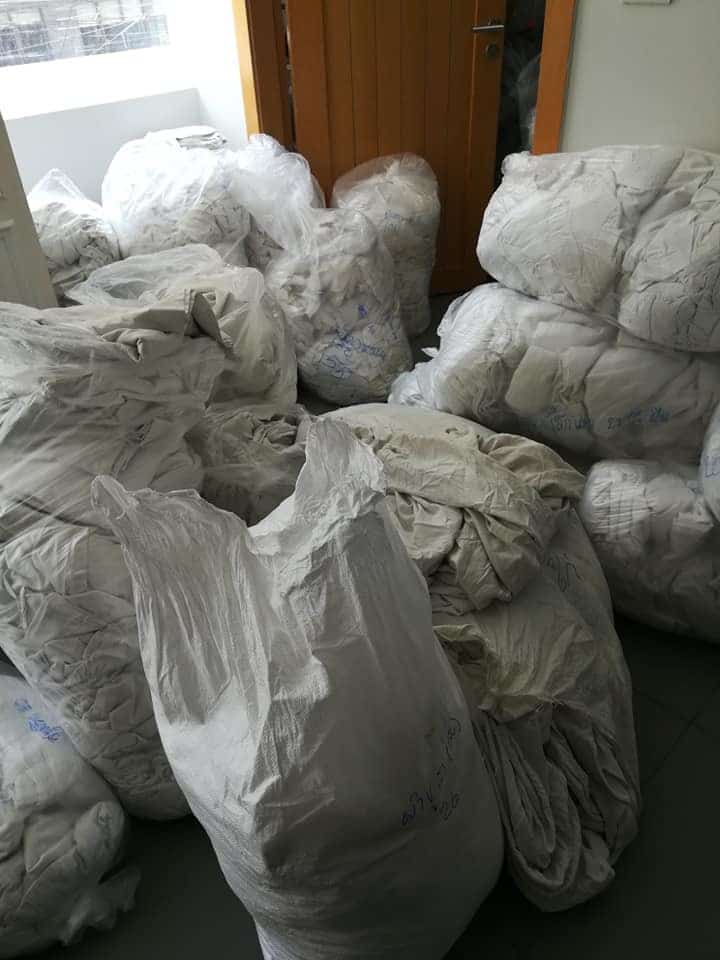 ผ้าเช็ดผมโรงแรม